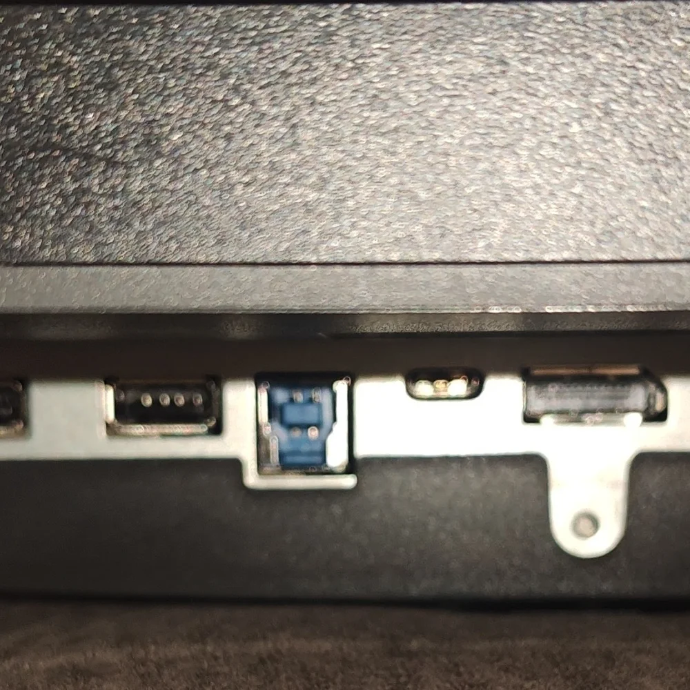 Dell Monitor with Black and Multicolor Display